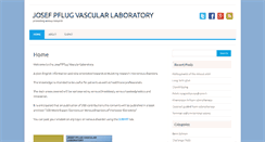 Desktop Screenshot of josefpflugvascular.com